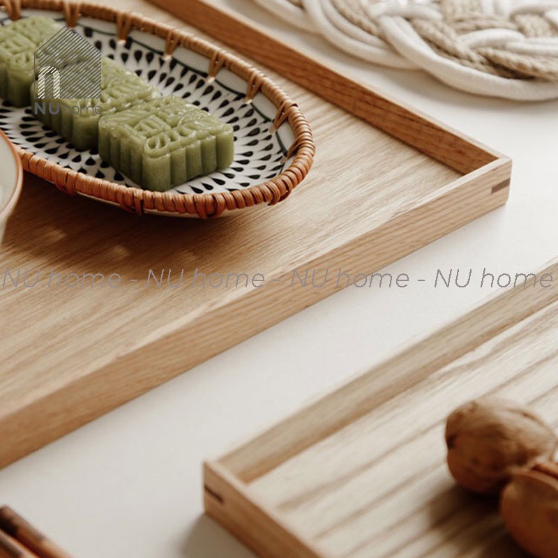 nuhome.vn | Khay gỗ chữ nhật - Torin, được thiết kế đơn giản bằng chất liệu gỗ tự nhiên cao cấp