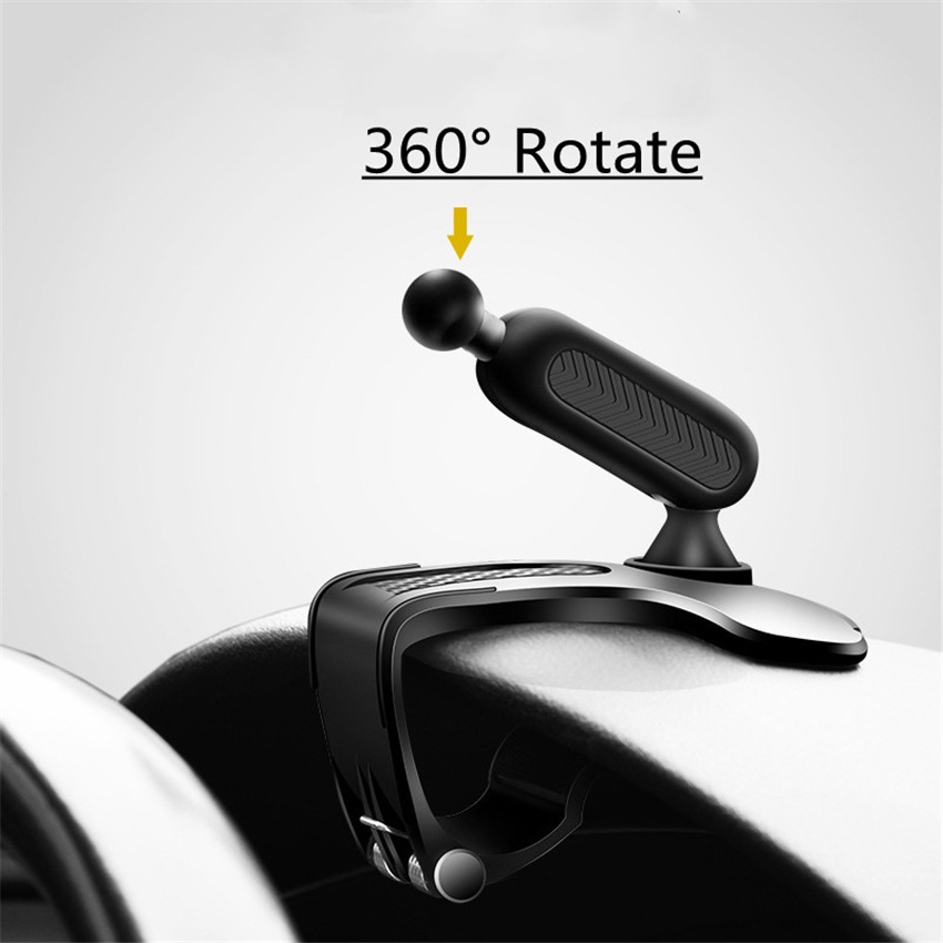 Giá đỡ điện thoại di động Trên Xe Hơi, lắp táp lô ô tô xoay 360 độ, có chỉnh hướng, chống rung lắc - KTL | BigBuy360 - bigbuy360.vn