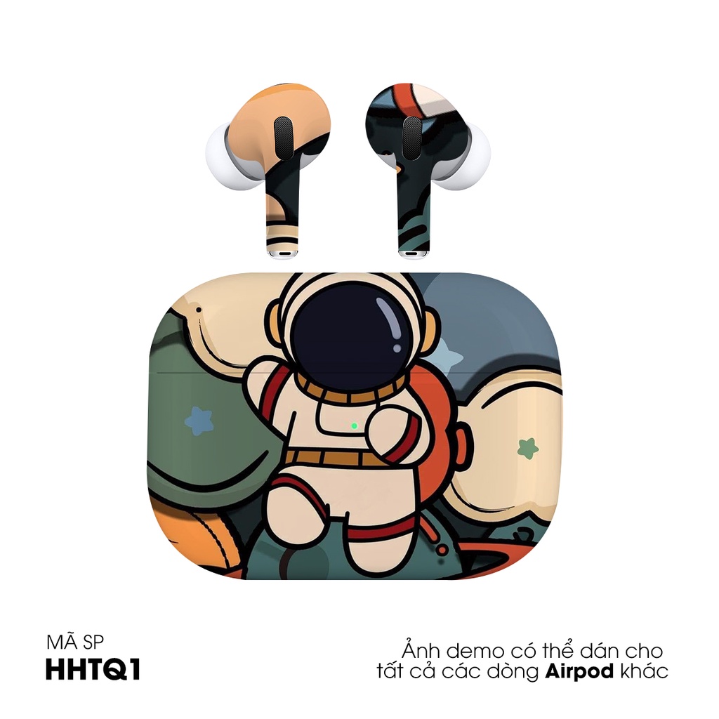 Dán Skin Airpods 1/2/3/Pro AIRPODS In Hình Hoạt Hình Trung Quốc Bộ 1 - Chống Nước, Chống bẩn, Cắt Sẵn Khuôn