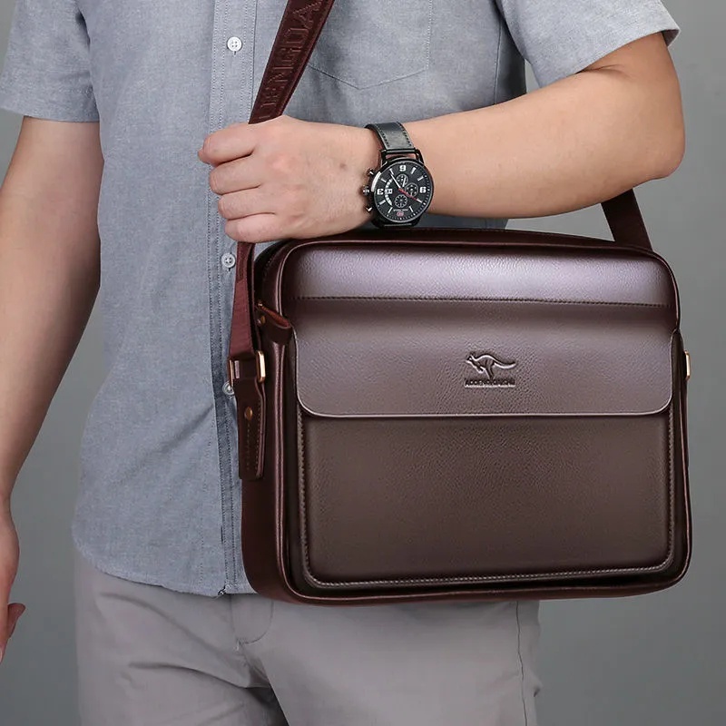 Túi da đeo chéo phong cách công sở cho nam ko055 | BigBuy360 - bigbuy360.vn
