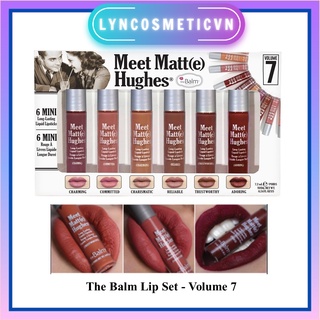 (Sẵn) Set son lì mini the balm MEET MATT