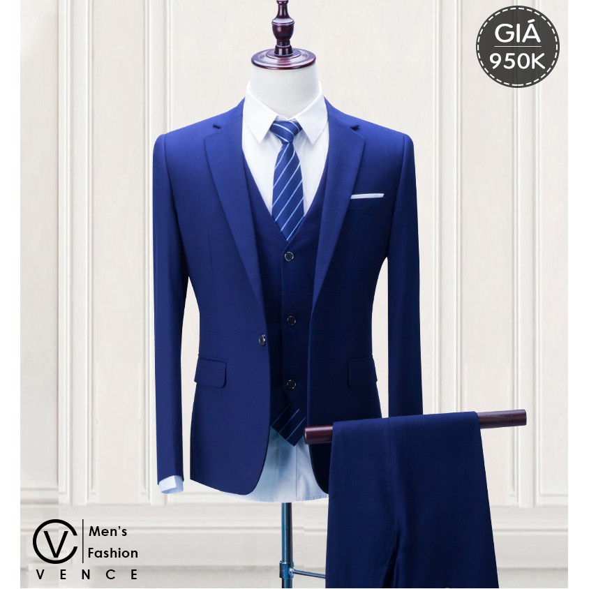 VEST NAM CAO CẤP 1 Khuy nhiều màu - chất vải cao cấp 2 lớp đẹp