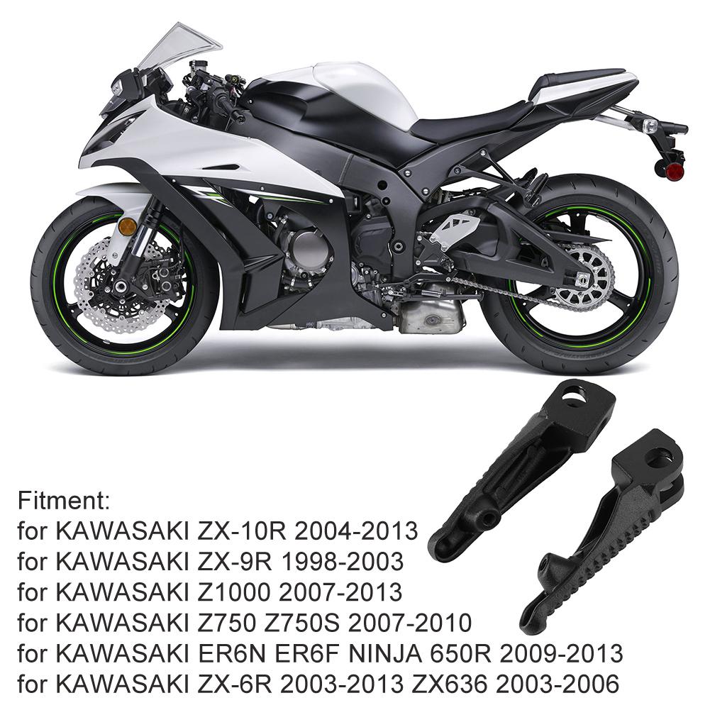 1 Cặp Gác Chân Trước Cho Xe Mô Tô KAWASAKI ZX-6R ZX-9R ZX-10R Z1000