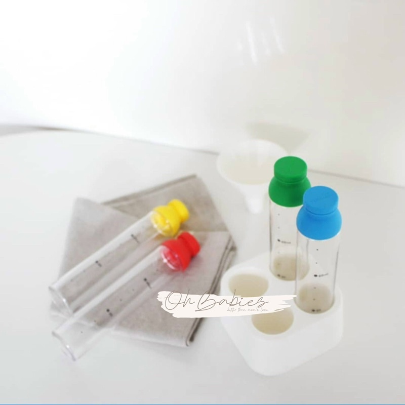SET CHIA SỮA, TRỮ SỮA SILLYMANN HÀN QUỐC [OH BABIES]