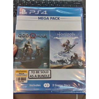 Mua Đĩa game Ps4 Mega pack gồm 2 game God of war 4 và Horizon Complete Edition