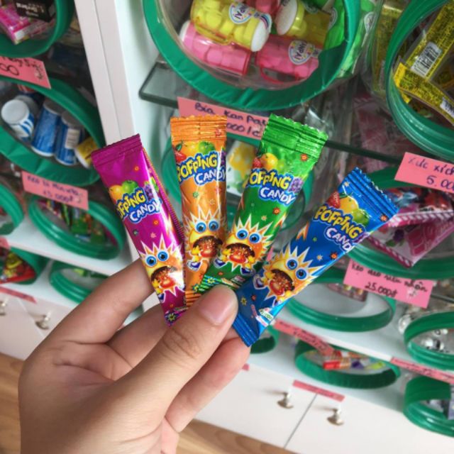 Hộp 100 gói kẹo nổ Thái Lan