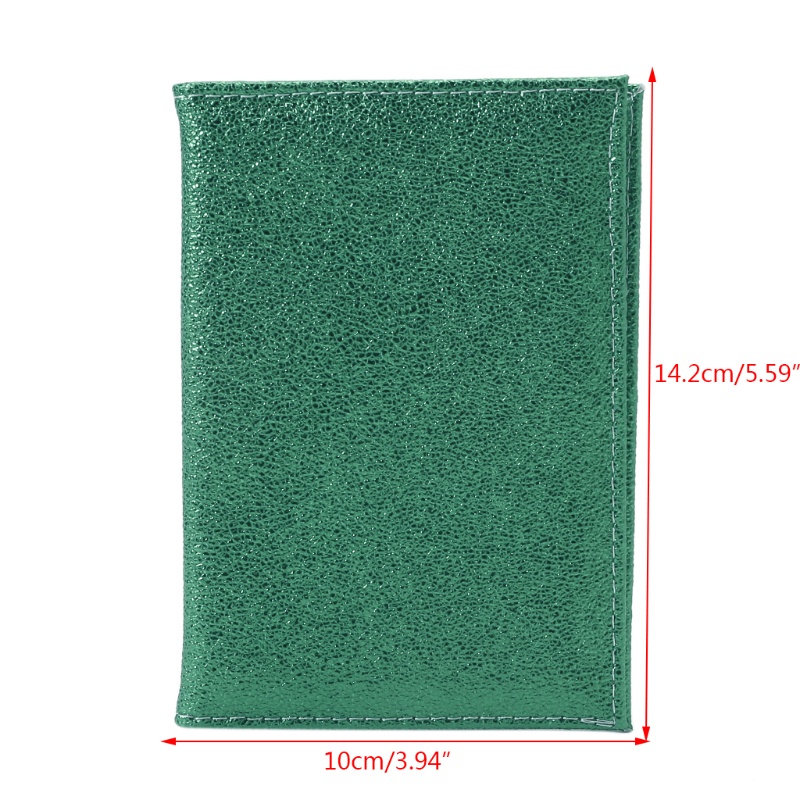 Vỏ Bọc Hộ Chiếu / Thẻ ID Unisex Bề Mặt Nhám Lấp Lánh