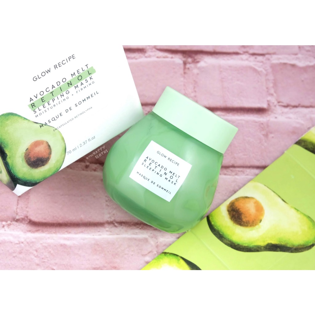 Glow Recipe - Mặt Nạ Dưỡng Đêm Dành Cho Mắt Glow Recipe Avocado Melt Retinol Eye Cream 15ml