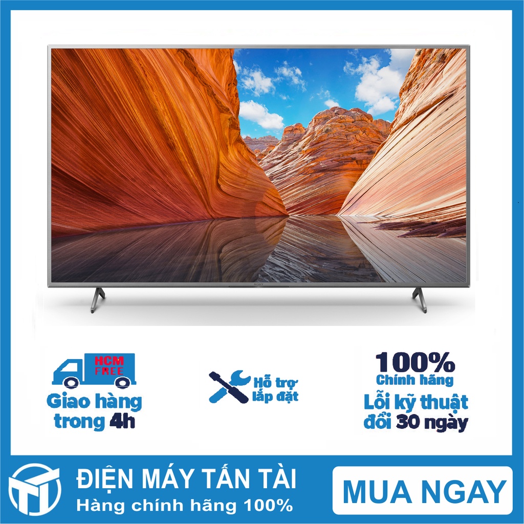 Android Tivi Sony 4K 43 inch KD-43X80J/S Mới 2021 ,tìm kiếm  giọng nói, Hệ điều hành Android 10, GIAO HÀNG MIỄN PHÍ HCM