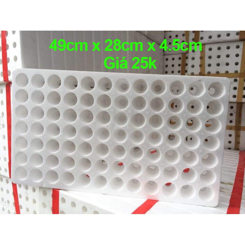 Combo 3 Khay xốp ươm hạt 84 lỗ