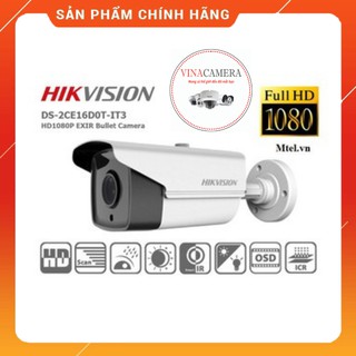 Camera thân tvi hikvision ds-2ce16c0t-it3 - cam kết chính hãng