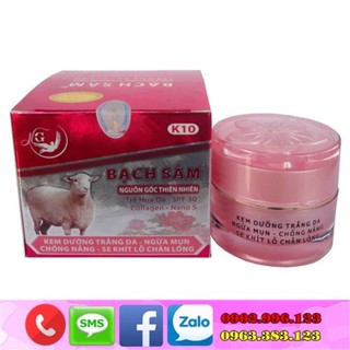 Kem dưỡng trắng da - ngừa mụn - chống nắng Bạch Sâm K10