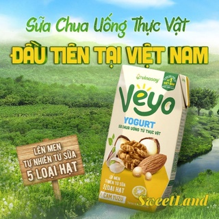 Sữa chua uống Veyo từ thực vật hộp 180ml