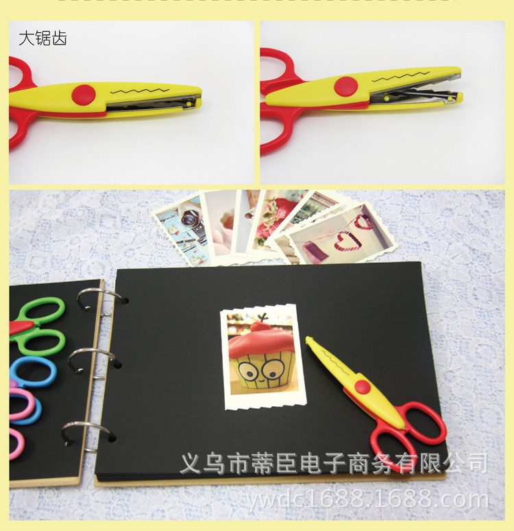 Kéo cắt giấy thủ công sáng tạo vui nhộn dành cho bé DIY