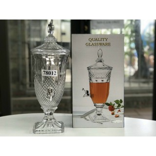 Bình thủy tinh có vòi cao cấp 2L