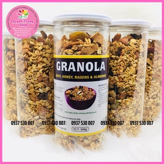 Ngũ cốc hạt ăn Liền Granola [Date Luôn Mới ] - Ngũ cốc ăn kiêng cao cấp - giảm cân an toàn