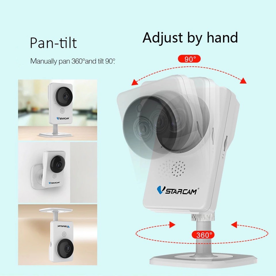 Camera giám sát Wifi IP trong nhà C92s 1080p 2MB Vstarcam | BigBuy360 - bigbuy360.vn