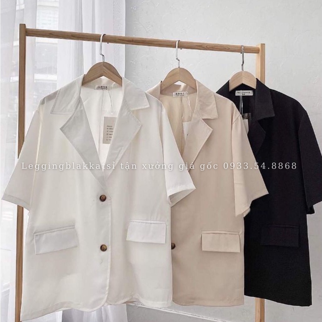 Áo khoác blazer nữ dáng dài 5 màu siêu hot hit phong cách hàn quốc áo blazer nữ 381