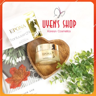 Kem sâm Epona Red Ginseng Gold Whitening Cream 50ml