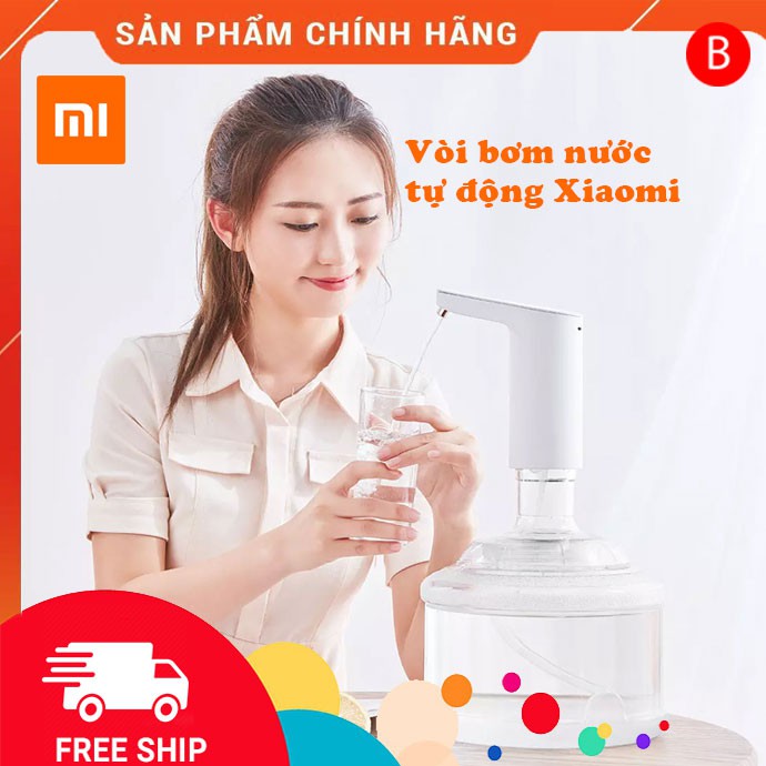 Vòi bơm nước tự động đóng chai thông minh Xiaomi TDS (chính hãng)