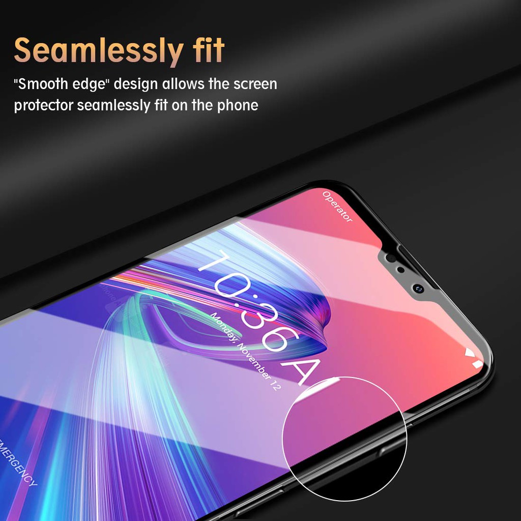 2 kính cường lực 9H toàn màn hình cho điện thoại Asus Zenfone Max Pro M2 ZB631KL