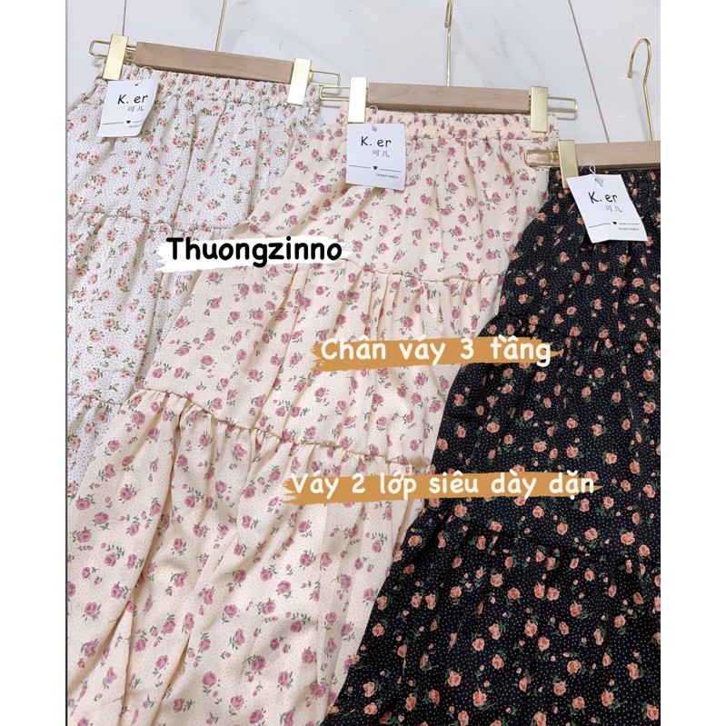 [ Mã WASTAPR giảm 10K đơn 50K] [Ảnh thật/Video]Chân váy hoa Liti kiểu mới phong cách Hàn Quốc hàng chất lượng cao | BigBuy360 - bigbuy360.vn