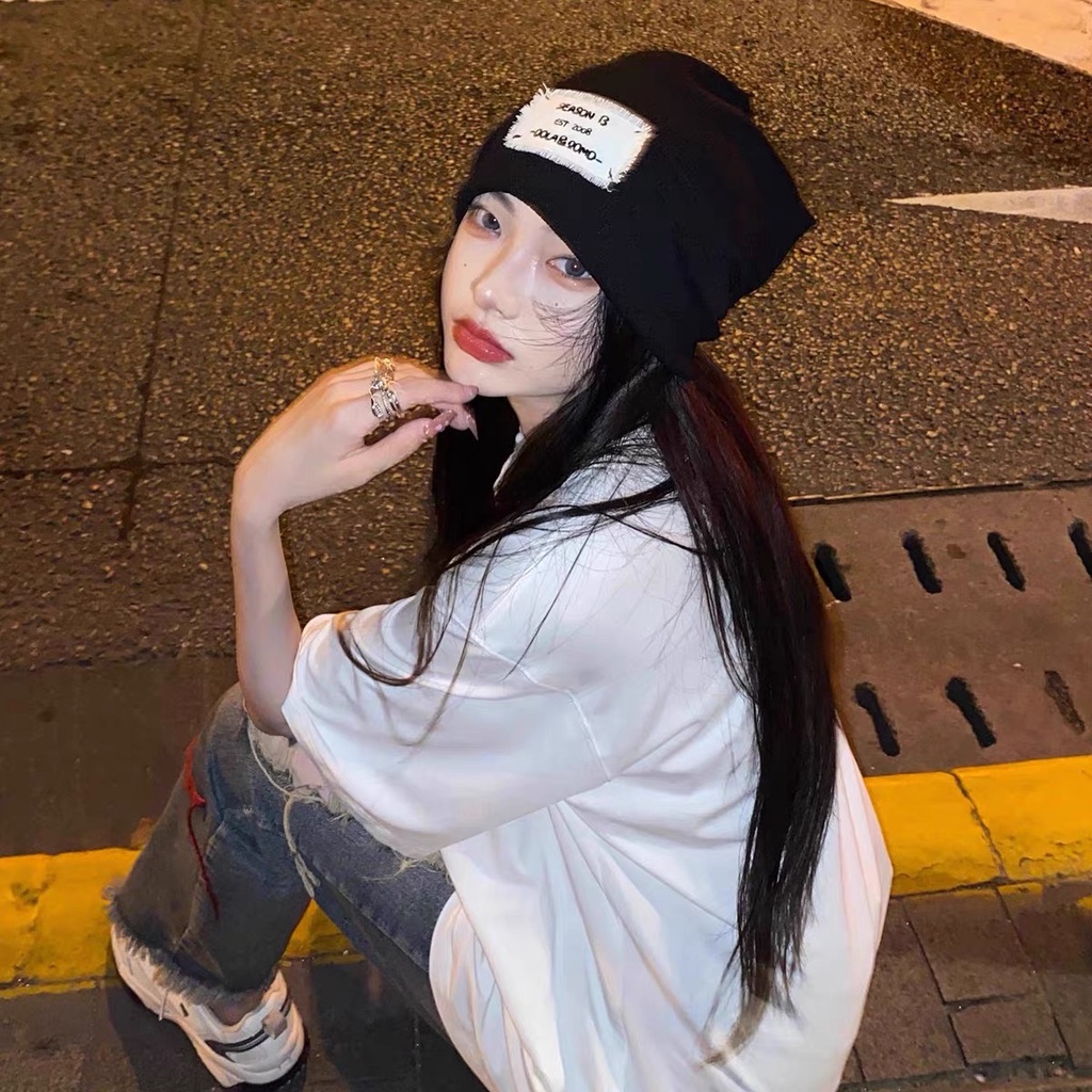 Mũ len unisex hip hop dáng Hàn Quốc Shop Haul ML-U01