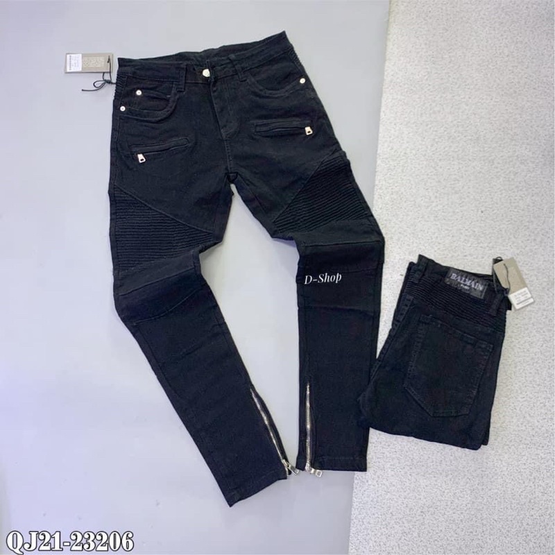 [Video] Quần Jean Nam Ống Khoá Phối Vải Nhăn Cực Sang | BigBuy360 - bigbuy360.vn