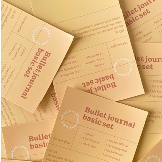 Combo Bullet Journal Basic - Crabit Happy Boxes - Happy Me