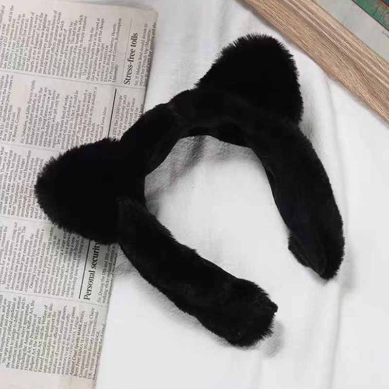 [Hàng mới về] Băng đô cài tóc rửa mặt hình tai mèo