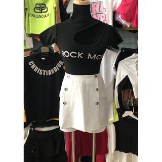 ÁO CROPTOP KHOÉT VAI