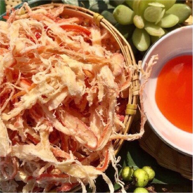 500GRAM MỰC SỢI HẤP DỪA