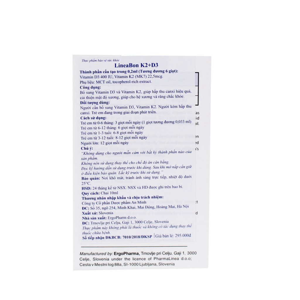 ❤️ LineaBon Vitamin D3 + K2- Tăng hấp thu Canxi cho trẻ - Trẻ cao lớn khỏe mạnh. | BigBuy360 - bigbuy360.vn