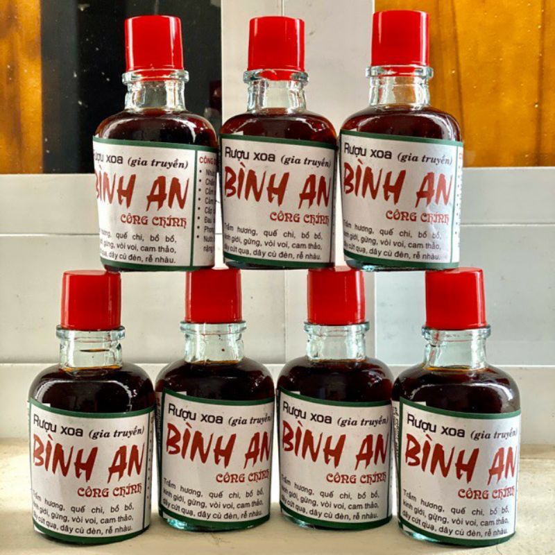 Dầu xức xoa bóp Bình An công chính