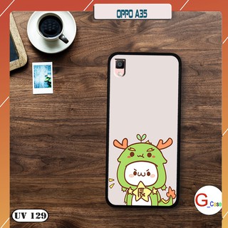 Ốp OPPO A35 lưng nhám viền dẻo