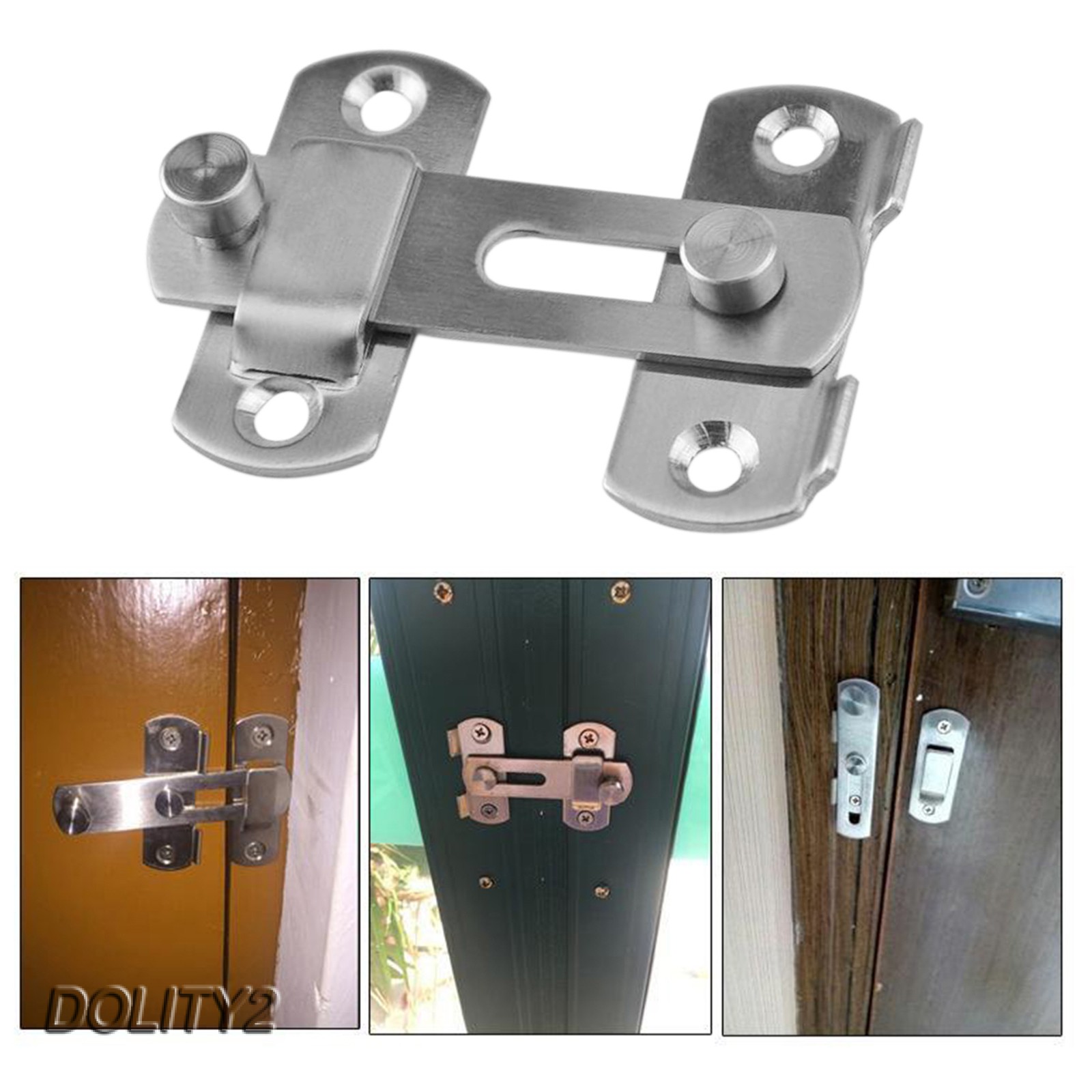 Stainless Steel Door Latch Latch Buckle For Home Bedroom Supplies Ornament S