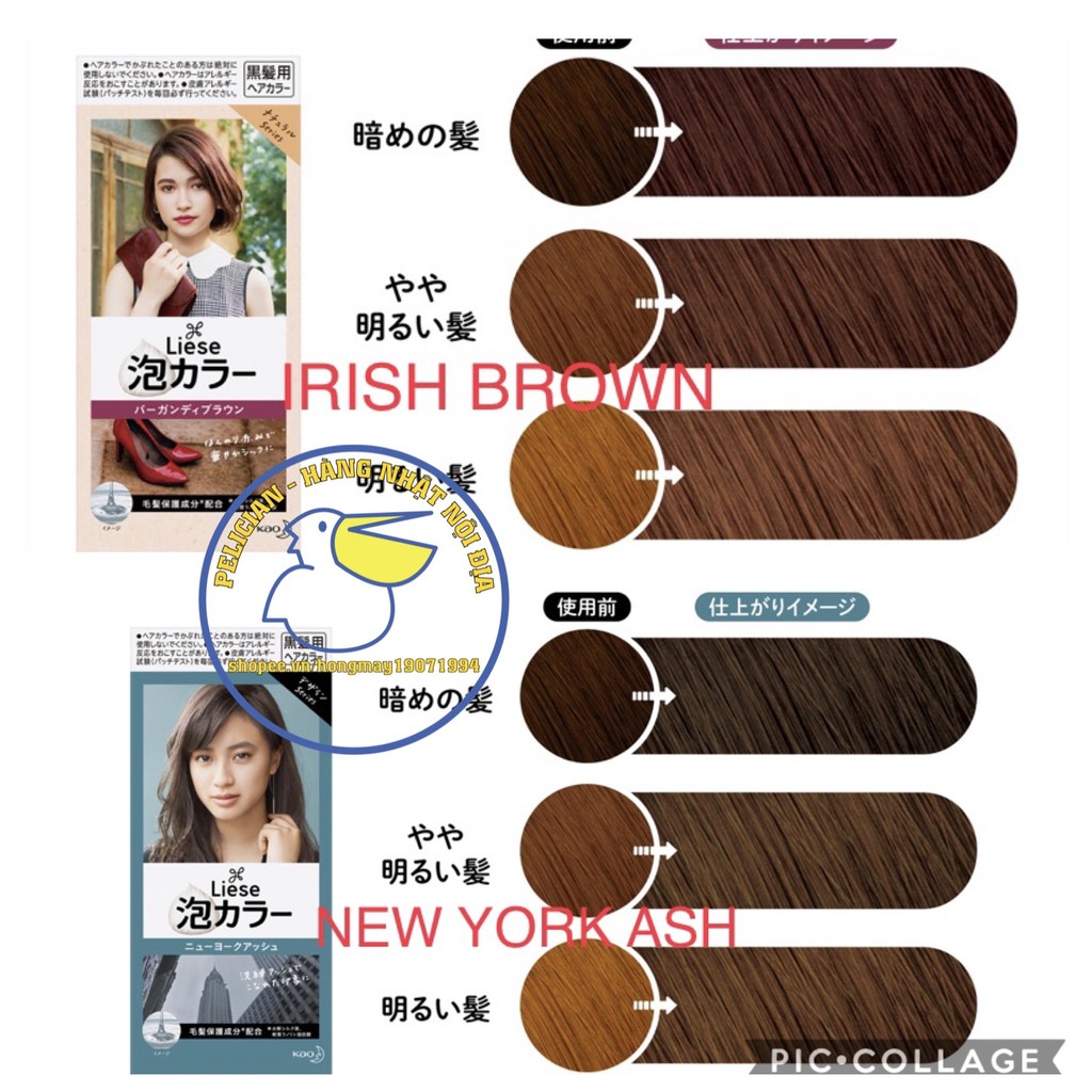 Thuốc nhuộm tóc tạo bọt Liese Prettia Nhật Bản | BigBuy360 - bigbuy360.vn