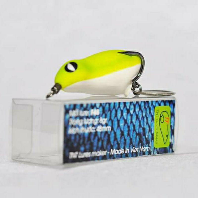 Mồi Câu Cá Lóc Nhái Hơi TNT Lures F48 8g 48mm