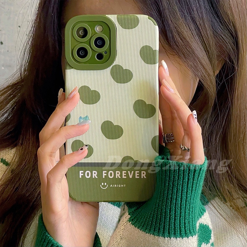 Bao Da Điện Thoại Màu Xanh Matcha Cho Sansung A03S A20 A30 A31 A13 A32 A22 A52 A52S A12 A11 A02S A02 A01 A50S A30S S22Ultra J2Prime