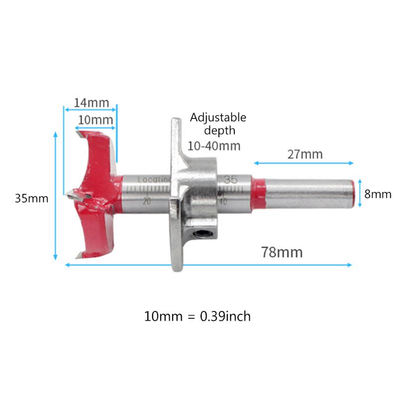 Mũi Khoan Gỗ Kích Thước 35mm Chuyên Dụng Chất Lượng Cao