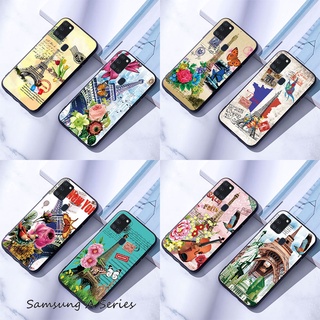 ốp lưng samsung Silicon Hình Tháp Eiffel Cho Samsung Galaxy A11 A21 A21S A31 A51 A71