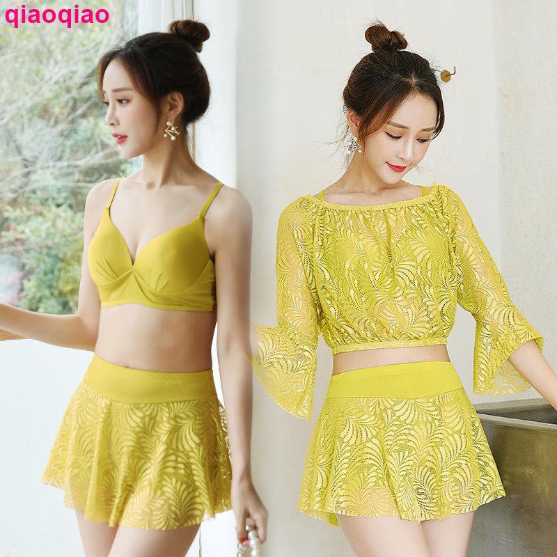 Bộ Đồ Bơi Hai Mảnh Phong Cách Hàn Quốc Cho Nữ | BigBuy360 - bigbuy360.vn