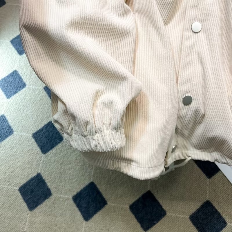 Áo khoác nam thời trang vải nhung trơn corduroy áo khoác ve áo nam phong cách Hàn Quốc đơn giản đơn ngực đơn áo khoác nam áo khoác nữ giản dị áo khoác dài tay lỏng lẻo