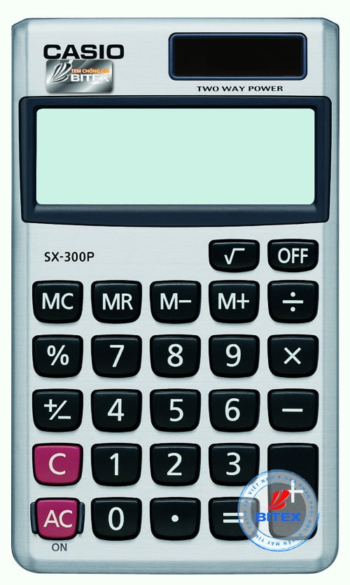 Máy Tính Văn Phòng Casio SX 300P - W-DP