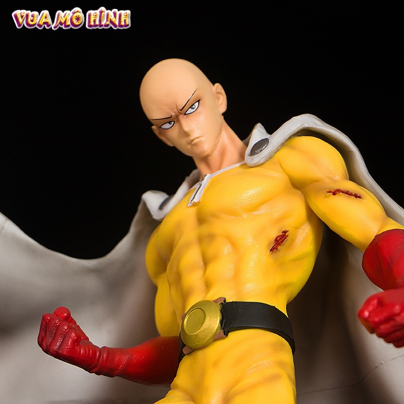 Mô hình ONE PUNCH MAN - Mô hình nhân vật Saitama trạng thái chiến đấu cực chất cao 40cm