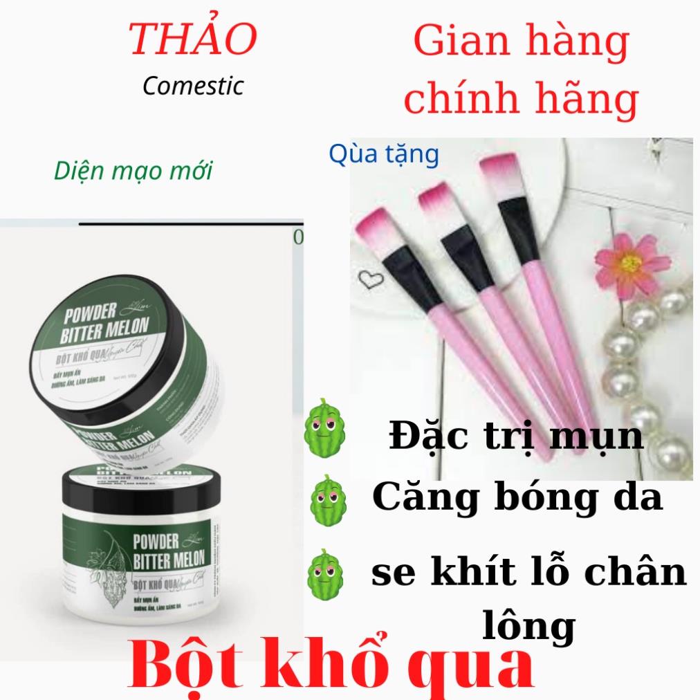 Bột khổ qua nguyên chất lim - giảm mụn, sáng da, chăm sóc da mặt hiệu quả cho mọi người | BigBuy360 - bigbuy360.vn