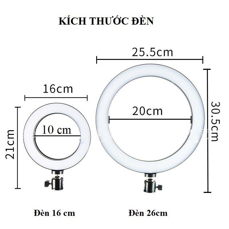 Đèn Livestream 3 in 1 Tích Hợp Giá Đỡ 2 Điện Thoại Có 3 Chế Độ Sáng, Kẹp Điện Thoại Quay Video Có Đèn Led 3 Màu LT01