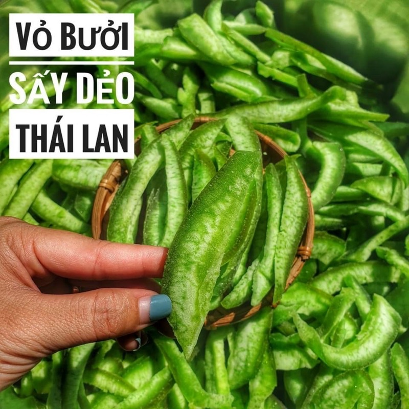 Mứt vỏ bưởi sấy dẻo Thái Lan-[ FREE SHIP XTRA]  - Hàng ngon nhà làm [handmade]