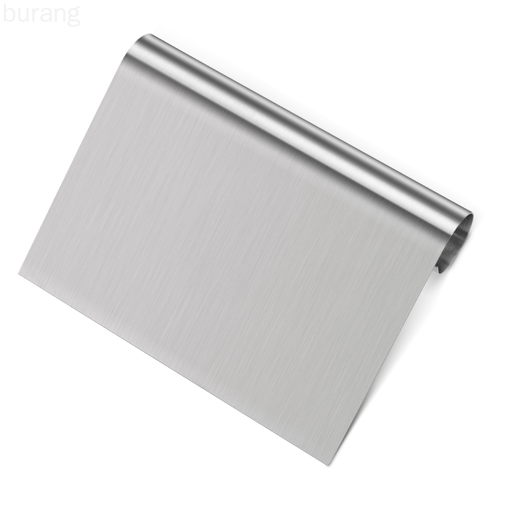 Dụng cụ cào/cắt bột làm bánh bằng thép không gỉ tiện dụng cho bếp