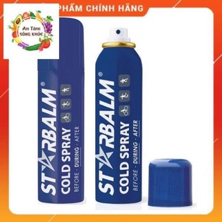 Chai xịt lạnh/ xịt giảm đau/ xịt chấn thương/ xịt thể thao starbalm 150ml hà lan